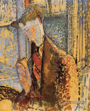 portrait Tableau Peinture - portrait de frank burty haviland 1914 Amedeo Modigliani
